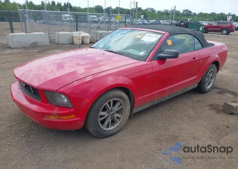 2005 Ford Mustang from USA, damaged, VIN 1ZVFT84N155224505